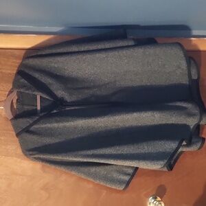 Vintage Gray Hooded Cape